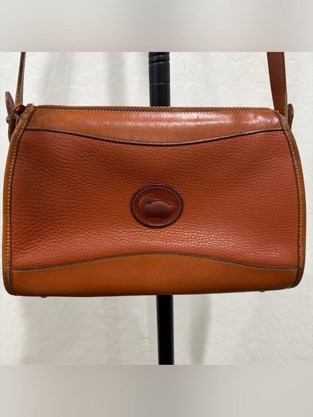 Dooney & Bourke All-Weather Leather (AWL) R19 Classic Zip Top Crossbody
